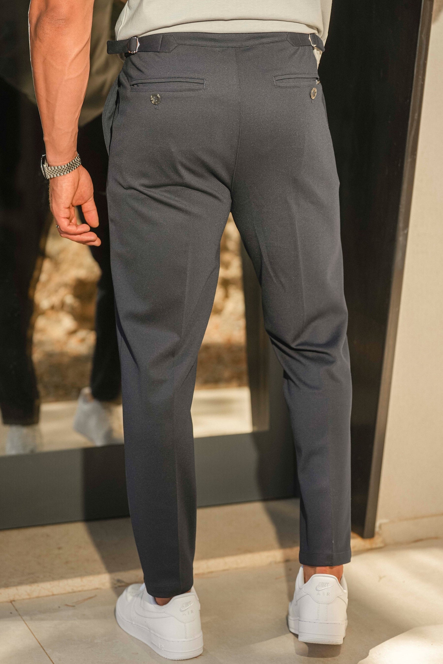 Calça Alfaiataria Amalfi Azul Marinho