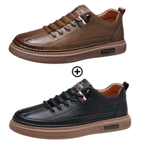 COMPRE 1 LEVE 2 Tênis Italiano de Couro Legitimo