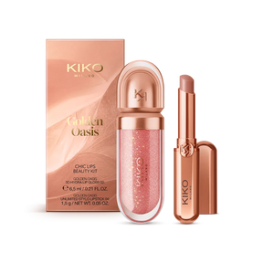 kit de beleza para lábios chiques golden oasis
