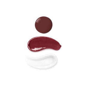 Conjunto Presente Lábios e Mãos Borgonha Deluxe