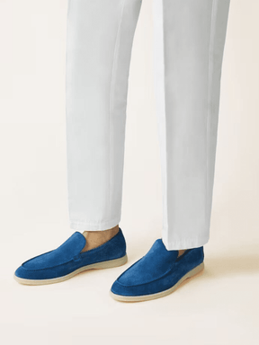 Mocassim Loafer Masculino Ecensse Azul Mercure