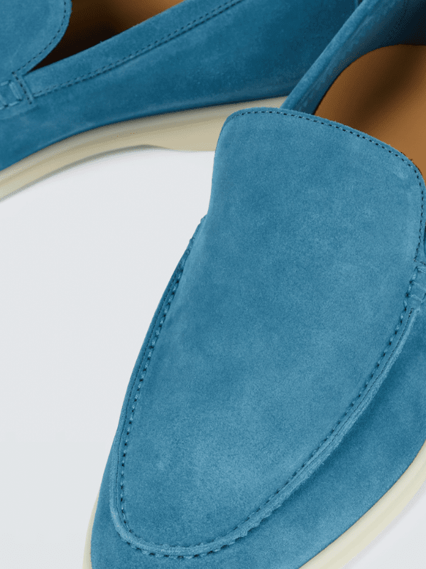 Mocassim Loafer Masculino Ecensse Azul Royal